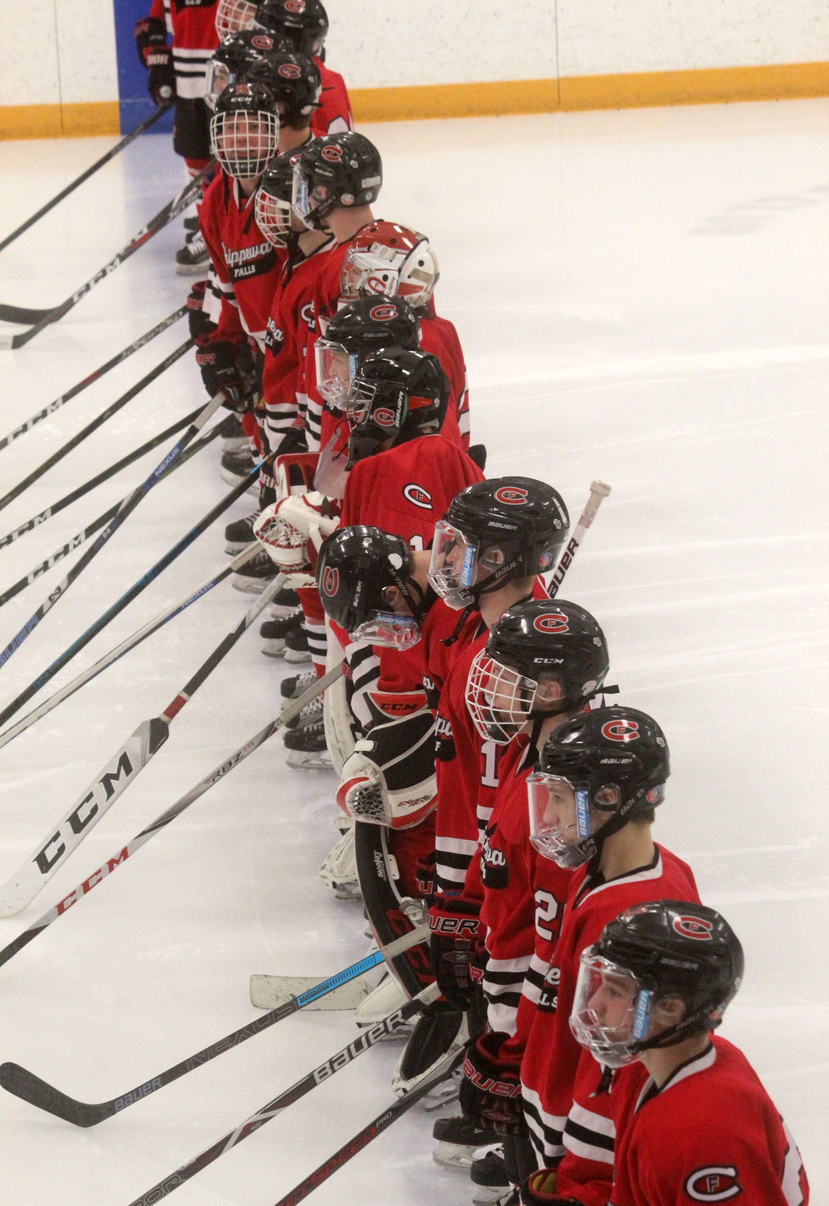 Chi-Hi boys hockey at Eau Claire North 2-19-19